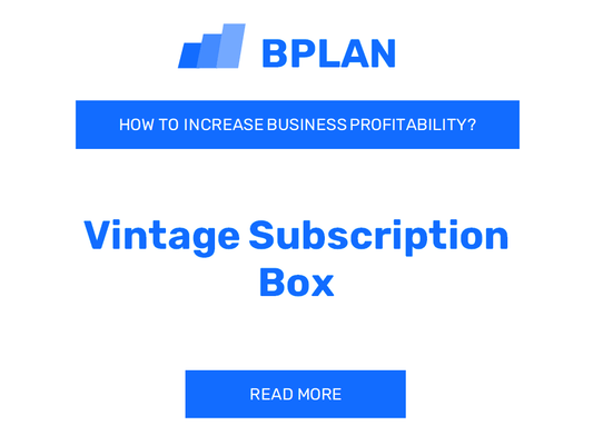 How to Boost Vintage Subscription Box Business Profitability?