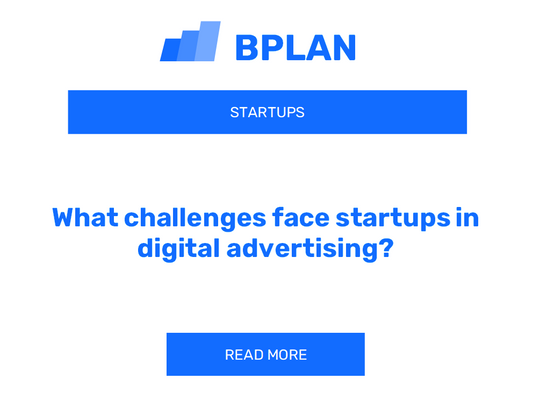 What challenges face startups in digital advertising?