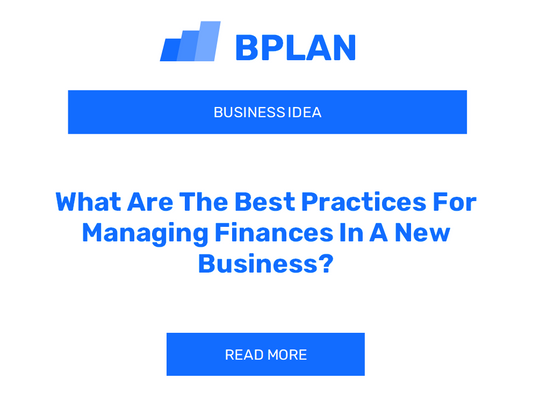 What Are The Best Practices For Managing Finances In A New Business?