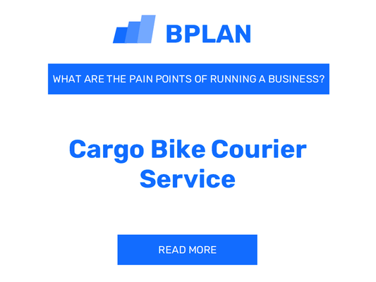 What Are the Pain Points of Running a Cargo Bike Courier Service Business?