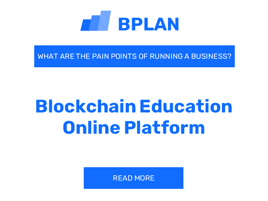 What Are the Pain Points of Running a Blockchain Education Online Platform Business?