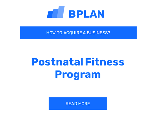 How to Purchase a Postnatal Fitness Program Business?