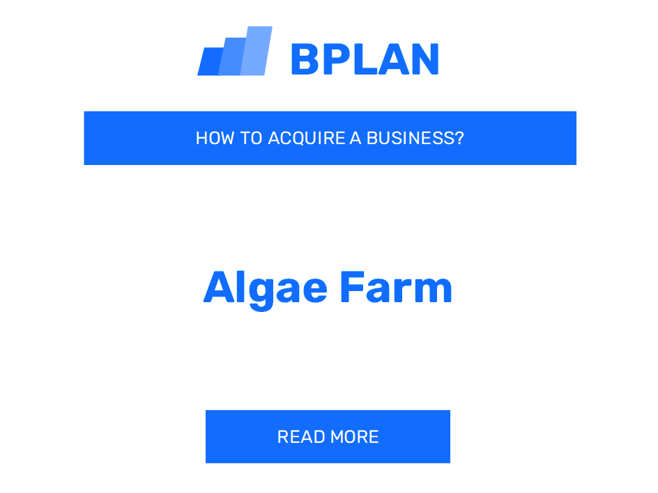 How to Buy an Algae Farm Business?