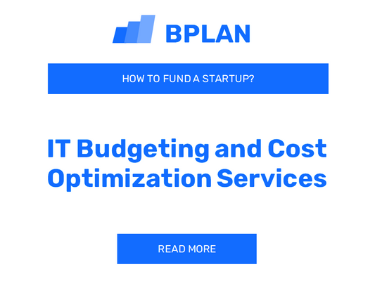 How to Fund an IT Budgeting and Cost Optimization Services Startup?