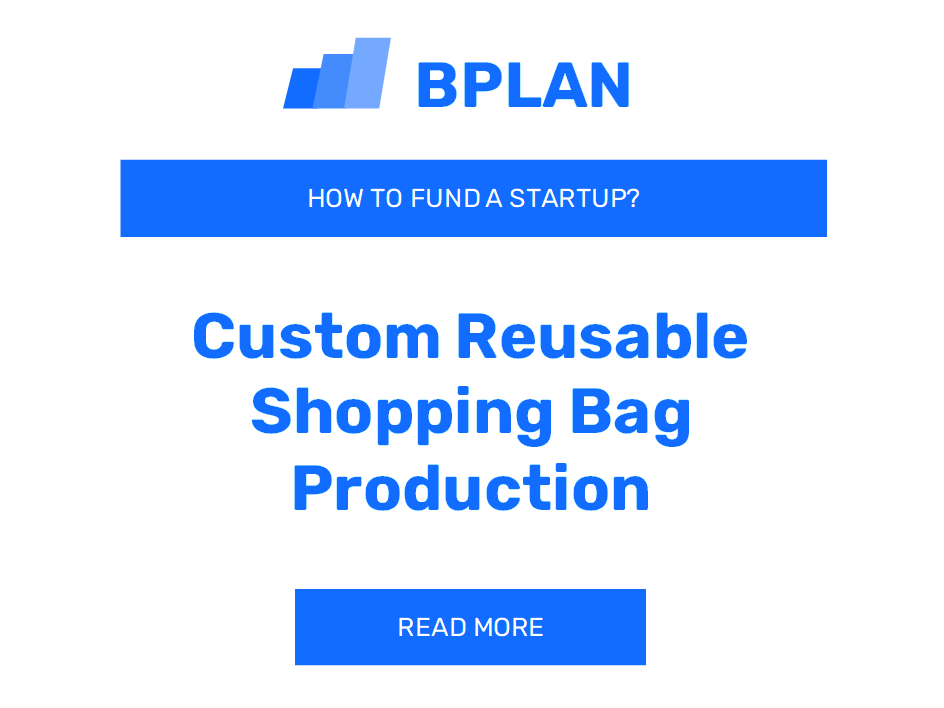 How to Fund a Custom Reusable Shopping Bag Production Startup?