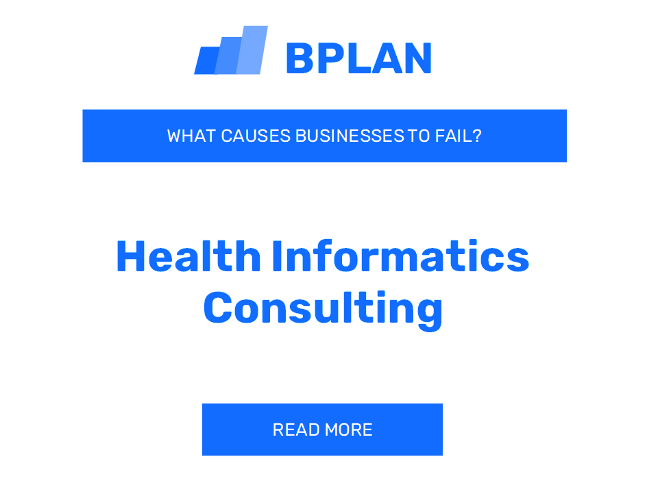 What Causes Health Informatics Consulting Businesses to Fail?