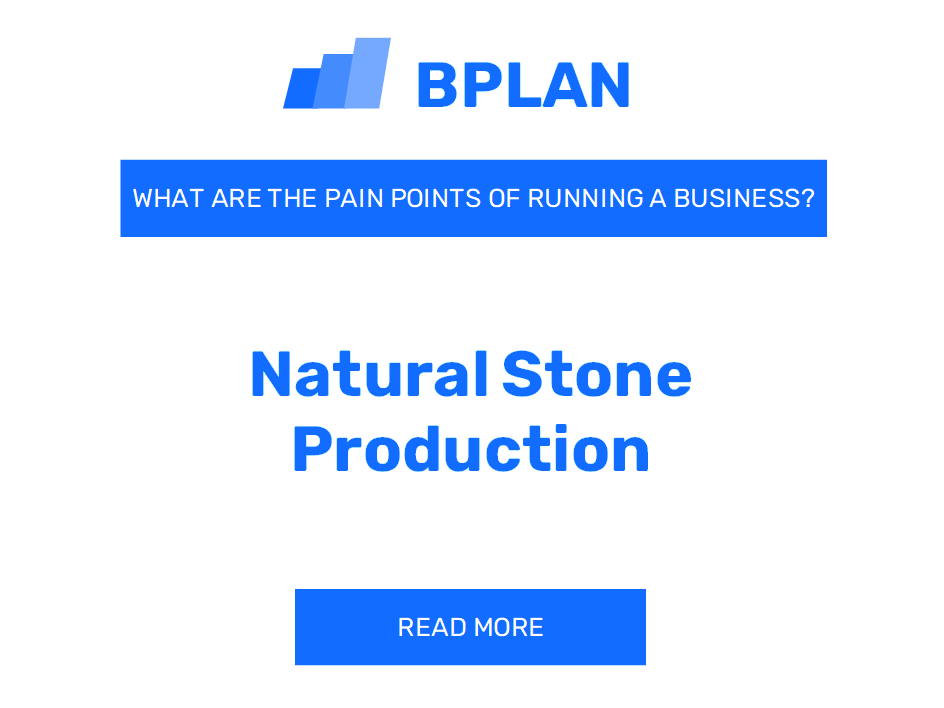 What Are the Pain Points of Running a Natural Stone Production Business?