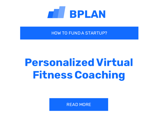 How to Fund a Personalized Virtual Fitness Coaching Startup?