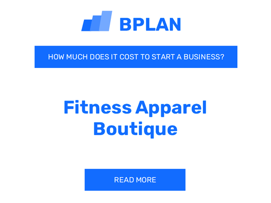 How Much Does It Cost to Start a Fitness Apparel Boutique?