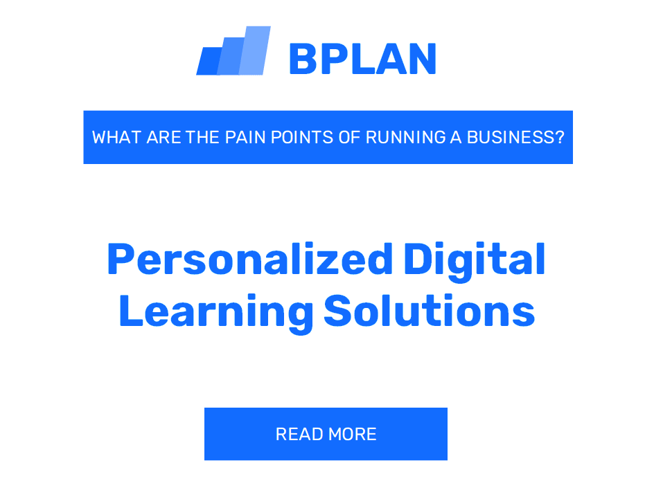 What Are the Pain Points of Running a Personalized Digital Learning Solutions Business?