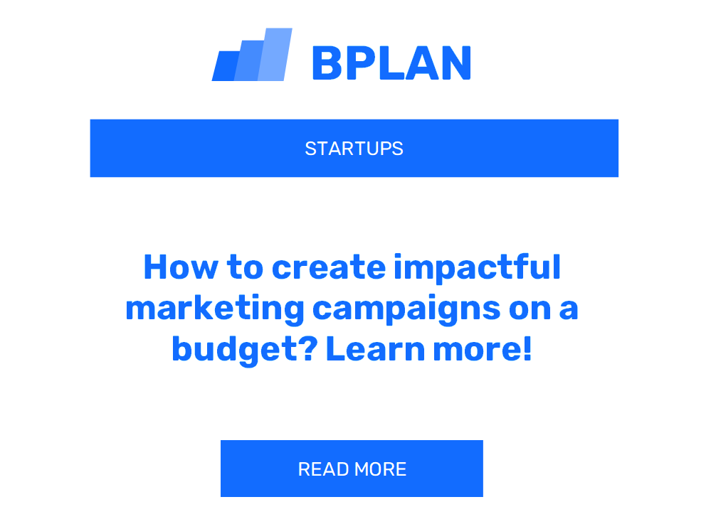 How to create impactful marketing campaigns on a budget? Learn more!