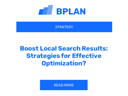 Boost Local Search Results: Strategies for Effective Optimization?