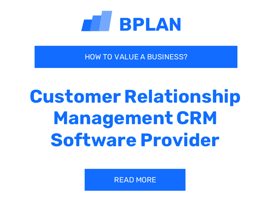 How to Value a Customer Relationship Management CRM Software Provider Business?