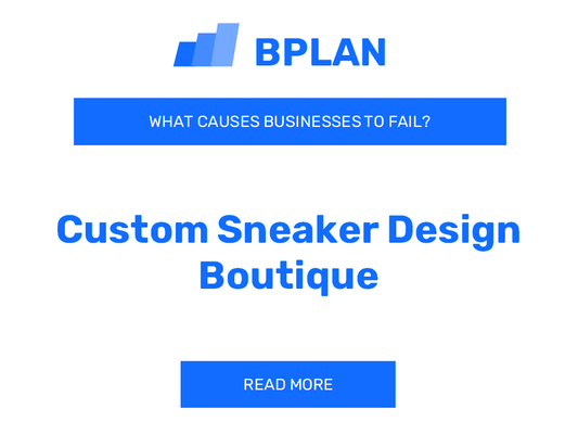 What Causes Custom Sneaker Design Boutique Businesses to Fail?