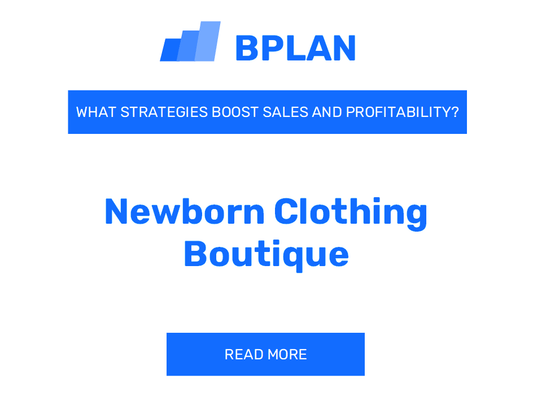 Which Strategies Boost Sales and Profitability of Newborn Clothing Boutique Business?