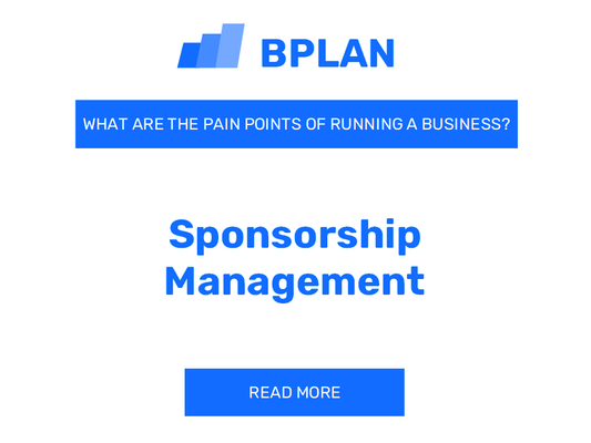 What Are the Pain Points of Running a Sponsorship Management Business?