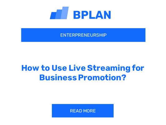 How to Use Live Streaming for Business Promotion?