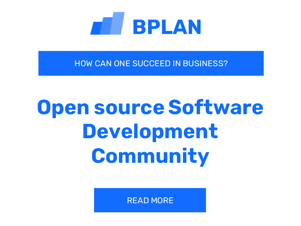 How Can One Succeed in Open Source Software Development Community Business?