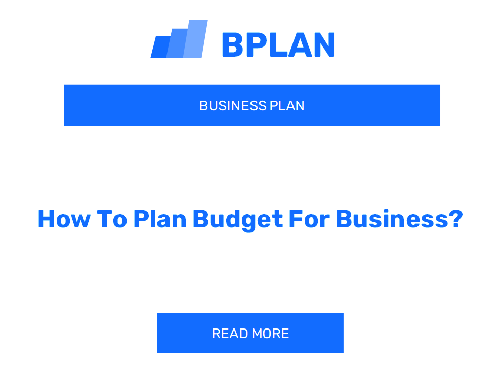 How To Plan Budget For Business?