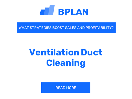 How Can Strategies Improve Sales and Profitability of Ventilation Duct Cleaning Business?