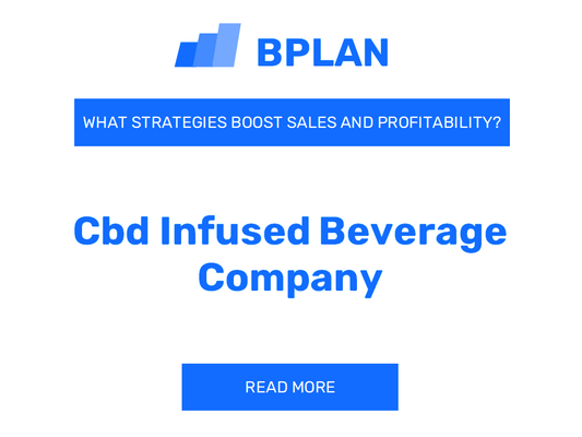 How Can Strategies Boost Sales and Profitability of CBD-Infused Beverage Company Business?