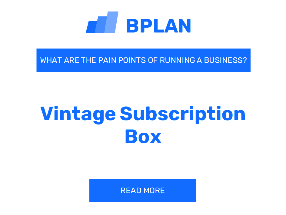 What Are the Pain Points of Running a Vintage Subscription Box Business?