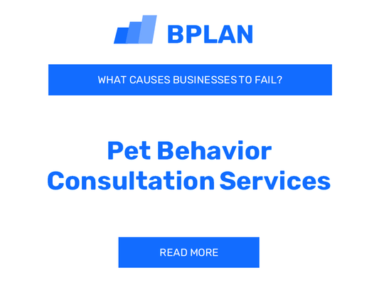 What Causes Pet Behavior Consultation Services to Fail?