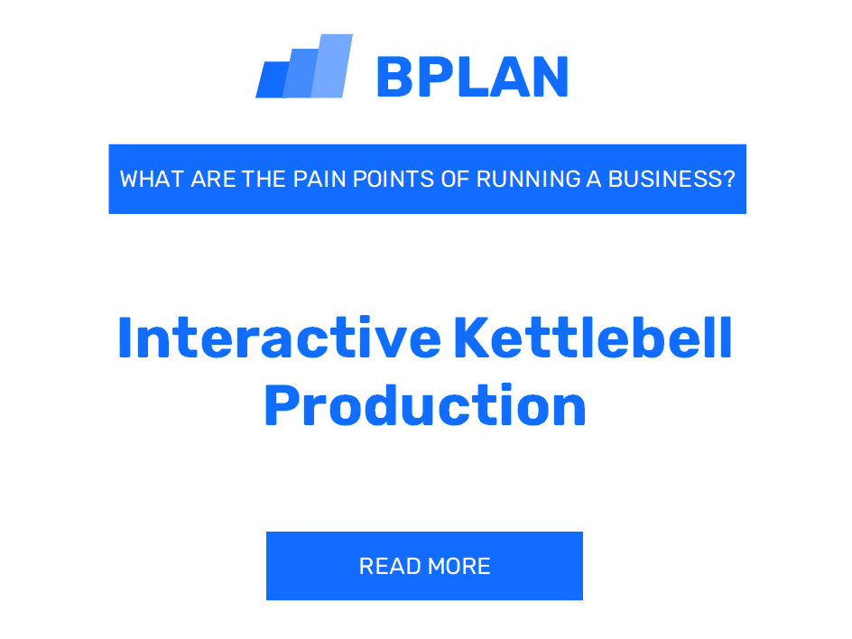 What Are the Pain Points of Running an Interactive Kettlebell Production Business?