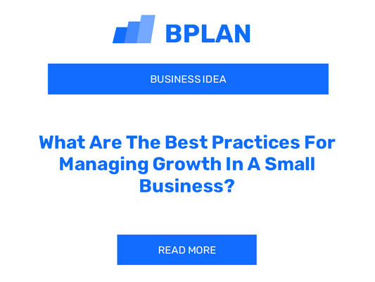 What Are The Best Practices For Managing Growth In A Small Business?