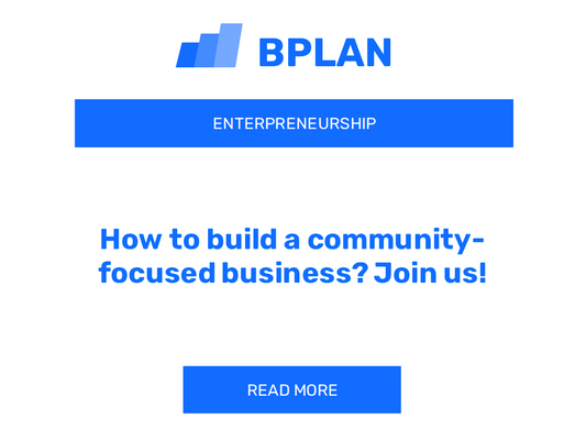 How to build a community-focused business? Join us!