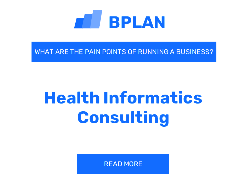 What Are the Pain Points of Running a Health Informatics Consulting Business?
