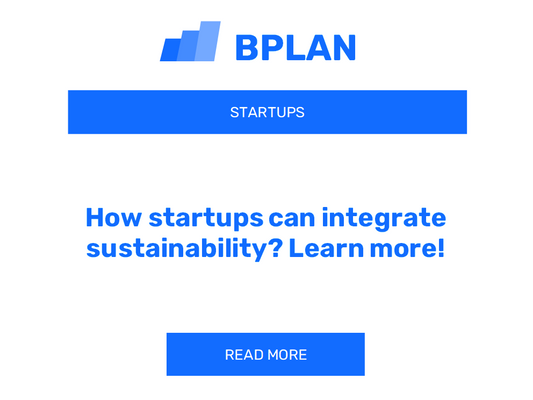 How startups can integrate sustainability? Learn more!