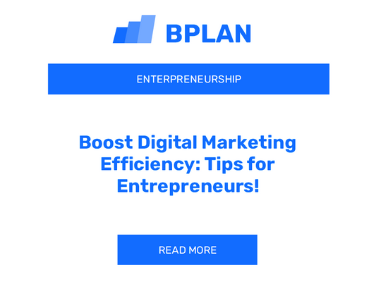 Boost Digital Marketing Efficiency: Tips for Entrepreneurs!