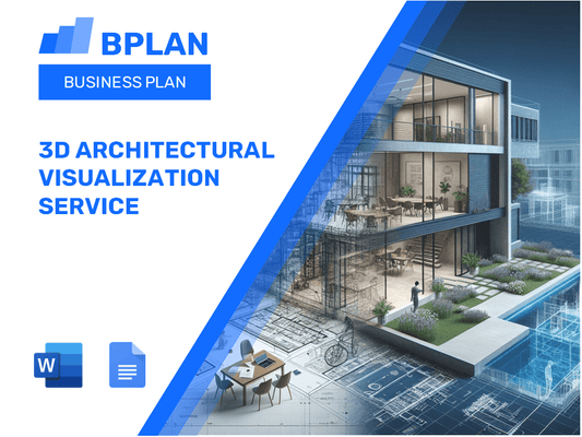 3D Architectural Visualization Service Business Plan