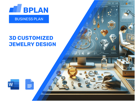 3D Customized Jewelry Design Business Plan