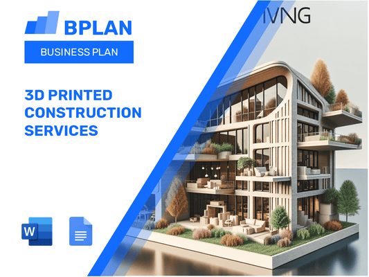 3D Printed Construction Services Business Plan