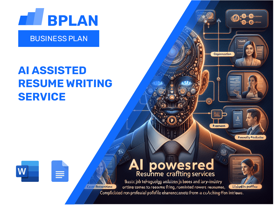 AI Assisted Resume Writing Service Business Plan