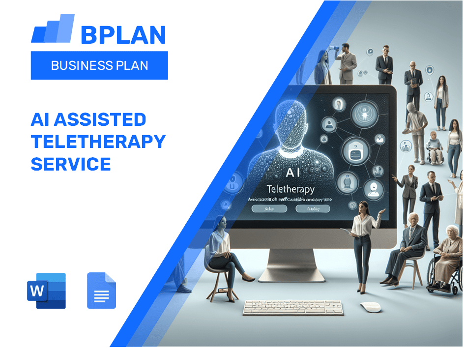 Ai assistiu a Teletherapy Service Business Plan