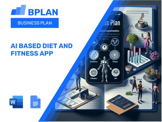 AI Based Diet And Fitness App Business Plan