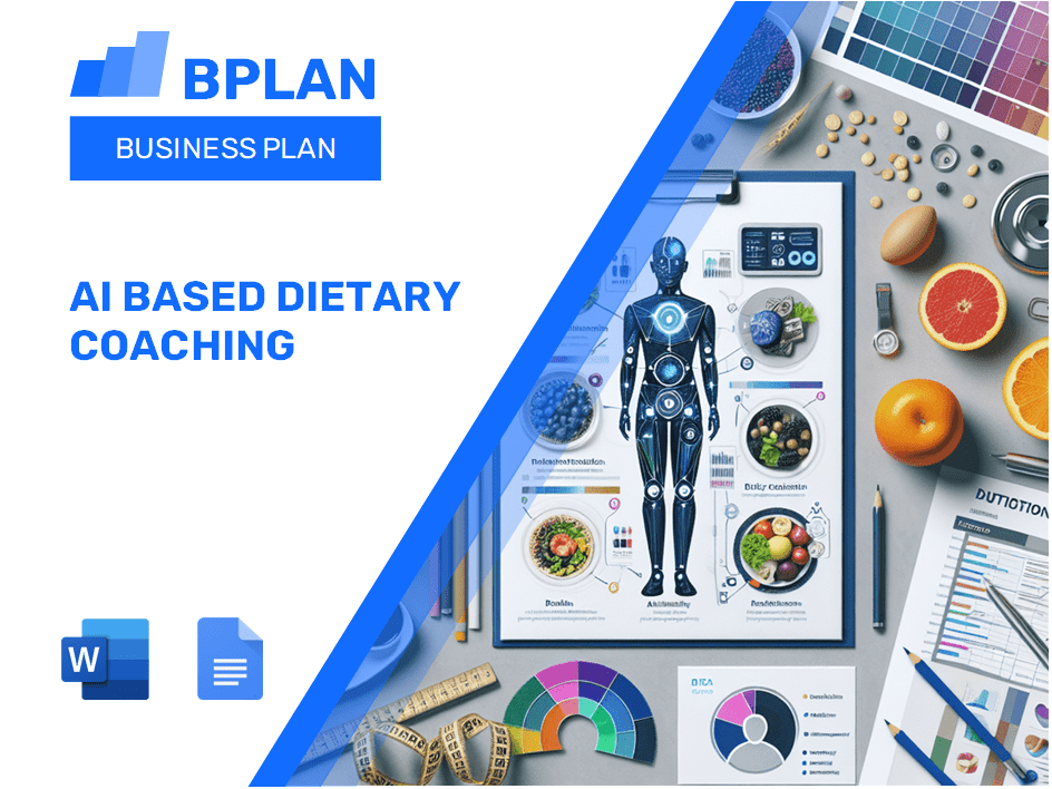 AI Based Dietary Coaching Business Plan