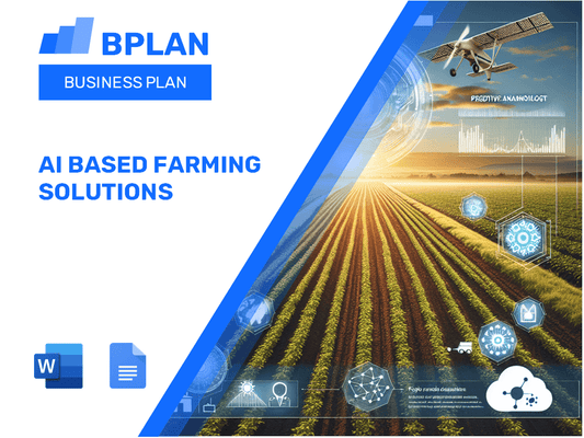 AI Based Farming Solutions Business Plan