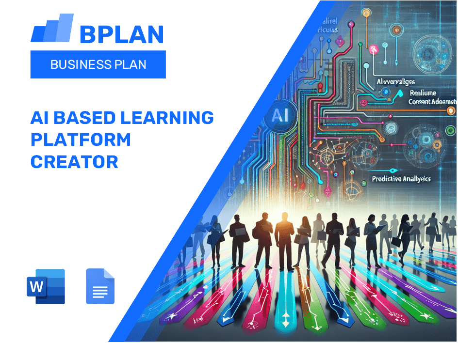 AI Based Learning Platform Creator Business Plan