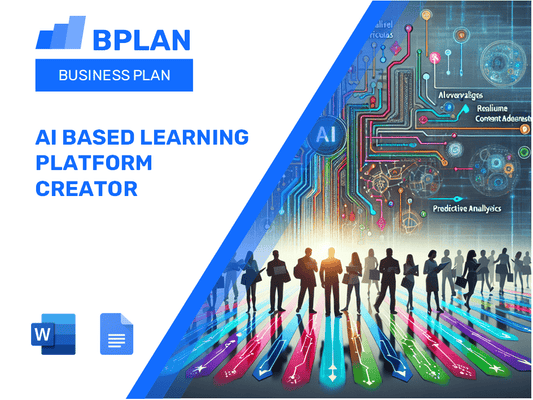 AI Based Learning Platform Creator Business Plan