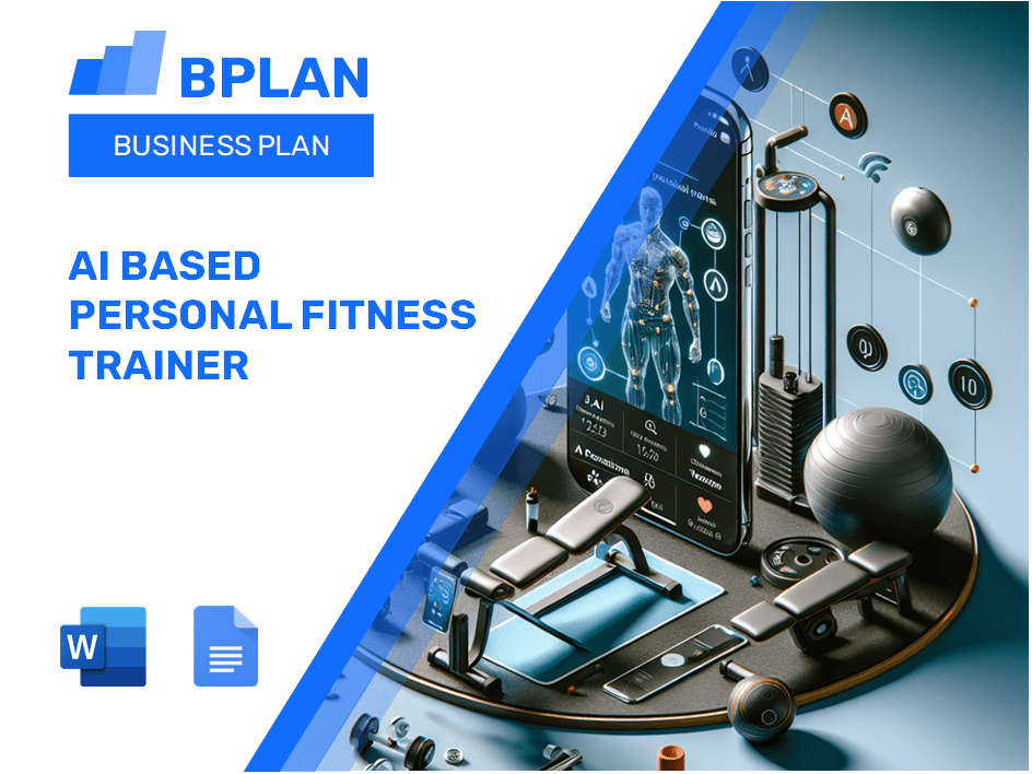 AI Based Personal Fitness Trainer Business Plan