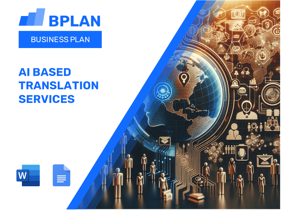 Plan d'affaires des services de traduction basés sur l'IA