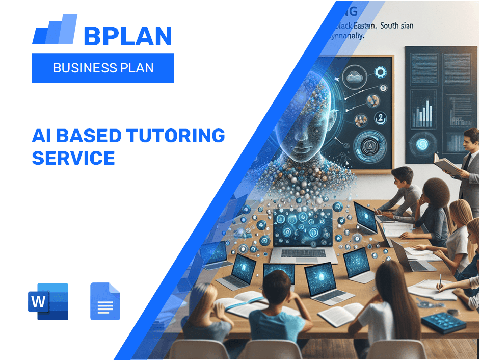 AI Based Tutoring Service Business Plan