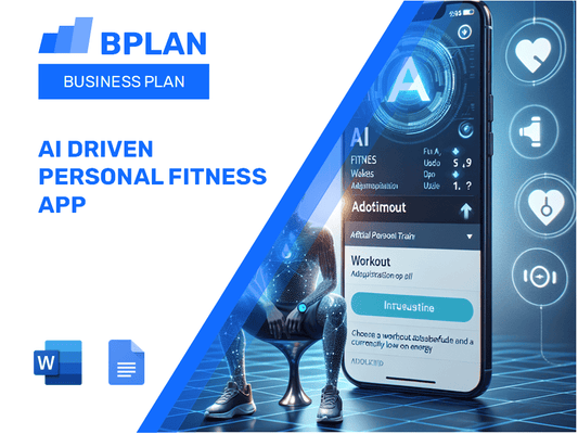 AI Driven Personal Fitness App Business Plan