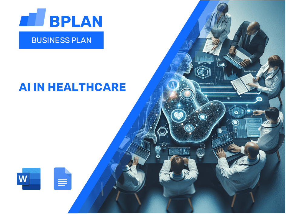 AI In Healthcare Business Plan