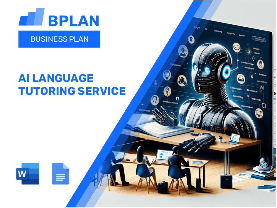 AI Language Tutoring Service Business Plan