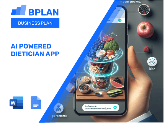 AI Powered Dietician App Business Plan